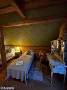 Postel nebo postele na pokoji v ubytování Guesthouse Carl Schmidt