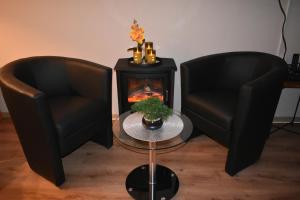 Posezení v ubytování Vier Jahreszeiten