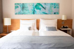 Voodi või voodid majutusasutuse Hotel Zirbenhof toas