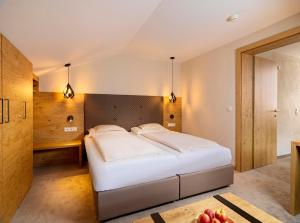 Voodi või voodid majutusasutuse Hotel Zirbenhof toas