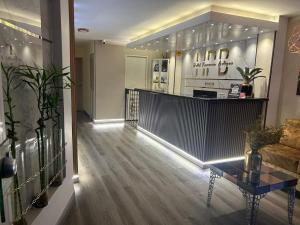 Kuchyň nebo kuchyňský kout v ubytování Provenza Medellin Hotel Boutique