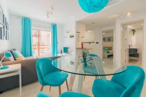 Posezení v ubytování Renteando Albir Apartments