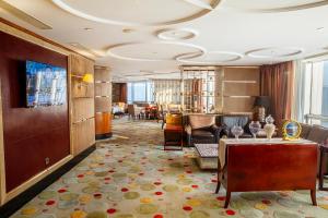 Posezení v ubytování Crowne Plaza Wuxi City Center