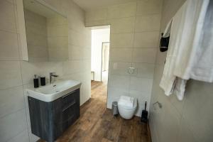 Koupelna v ubytování Ferienwohnung Nelson über Craftbier Brauerei + 14 fotografií