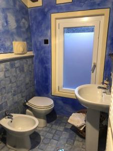 Koupelna v ubytování B&B il Fornello a Padernello