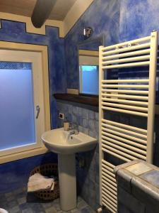 Koupelna v ubytování B&B il Fornello a Padernello