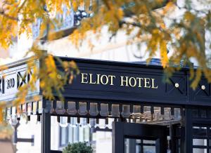 Certifikát, hodnocení, plakát nebo jiný dokument vystavený v ubytování The Eliot Hotel