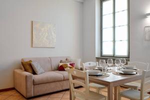 Posezení v ubytování Domus Dea Bergamo Alta