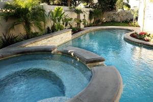 a swimming pool in the middle of a yard at Destination #26 in Anaheim