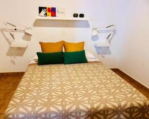 Posteľ alebo postele v izbe v ubytovaní El Alegato Casa de Invitados