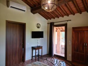 Et tv og/eller underholdning på Agriturismo Il Bagnano