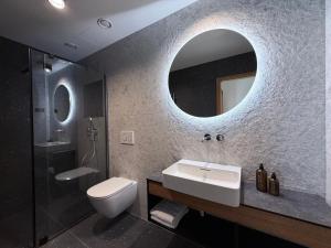 Koupelna v ubytování ELSA Spa Apartments Tux