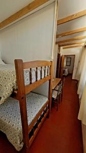 Postel nebo postele na pokoji v ubytování Cabaña en Valle de Elqui