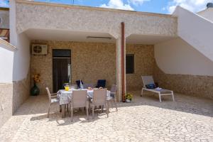 Χώρος καθιστικού στο Villa Maestrale a Torre Lapillo