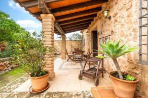 Patio nebo venkovní prostory v ubytování Finca Son Julia In Llucmajor