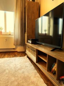 TV a/nebo společenská místnost v ubytování Karli's Stübchen