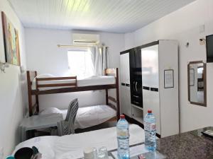 Kuchyň nebo kuchyňský kout v ubytování Residencial Dom Fernando