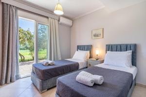 Postel nebo postele na pokoji v ubytování Starry Sky Luxury Apartment 4