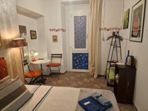 Postel nebo postele na pokoji v ubytování B&B La Riva del Po Camera indipendente