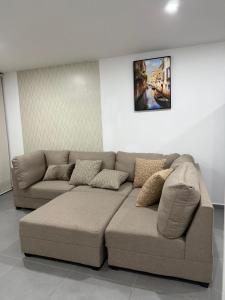 Posezení v ubytování Paradise Apartment at Gallerias Escalon