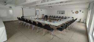Zona de afaceri și/sau sala de conferințe de la Nordic Hotel Lagos