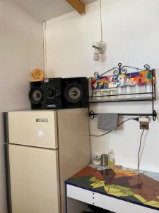 Kuchyň nebo kuchyňský kout v ubytování Cabaña en Valle de Elqui