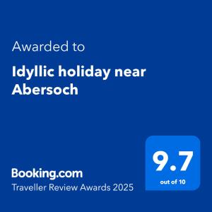 a screenshot of theoglible holiday near abergavenny at Idyllic holiday near Abersoch in Mynytho