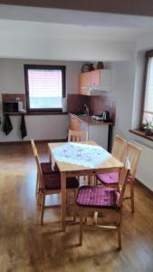 Nhà bếp/bếp nhỏ tại Apartmány Podkovička