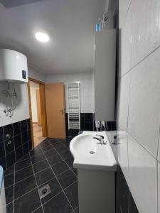 Η κουζίνα ή μικρή κουζίνα στο Ameti Apartments +80 φωτογραφίες