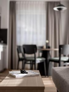 Istumisnurk majutusasutuses Aparthotel Tante Trude