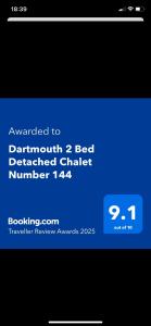 Fotografie z fotogalerie ubytování Dartmouth 2 Bed Detached Chalet 144 Norton Park v destinaci Dartmouth