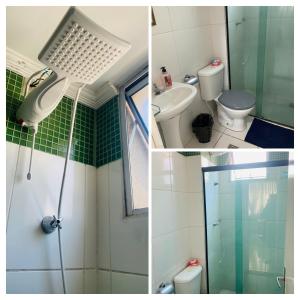 Koupelna v ubytování DIAMOND HOME - Apto completo