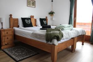 Posteľ alebo postele v izbe v ubytovaní Ritterhof Apartments