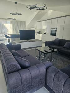 TV a/nebo společenská místnost v ubytování Modern Apartment in very quiet location in Darıca, Istanbul