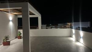 Rõdu või terrass majutusasutuses Hotel Mariel Holbox
