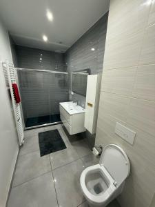 Koupelna v ubytování Chambre Centre Esch-sur-alzette