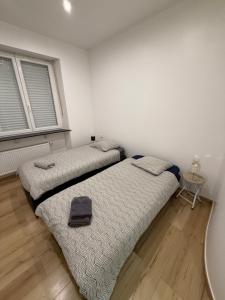 Postel nebo postele na pokoji v ubytování Chambre Centre Esch-sur-alzette