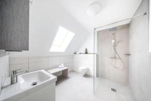 Koupelna v ubytování Hotel Magnolie GmbH