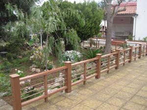 Zahrada ubytování Santos B&B