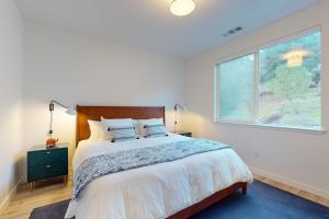 Postel nebo postele na pokoji v ubytování Chardonnay Getaway