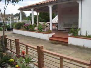 Zahrada ubytování Santos B&B