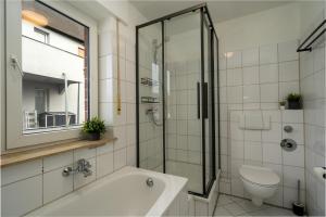 Koupelna v ubytování Sali Homes - Turmhaus am Wilhelmsplatz