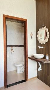 Ένα μπάνιο στο Casa Mogi- Mogiquiçaba