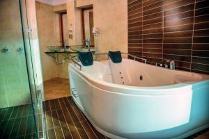 Koupelna v ubytování Hotel Monchuelo Spa
