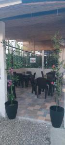 Restaurace v ubytování B&B Il Padrino