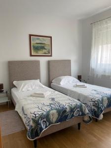 Ένα ή περισσότερα κρεβάτια σε δωμάτιο στο Apartment Divald