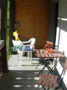 Balkon lub taras w obiekcie Appartement Schmiedhof