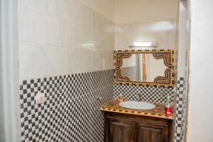 Koupelna v ubytování Appartement Afgo Ouarzazate