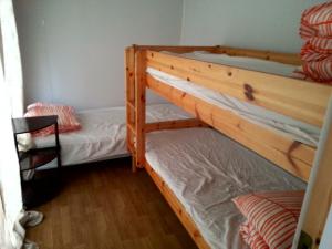 Bunk bed o mga bunk bed sa kuwarto sa Gardenview Room