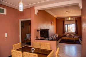 Posezení v ubytování Appartement Afgo Ouarzazate